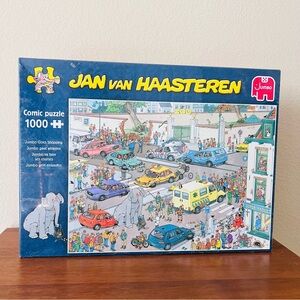 JAN VAN HAASTEREN Jumbo Goes Shopping Comic Puzzle 1000 Pieces